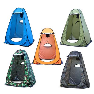 China UV-resistant; raincoat ; lightweight ; Durable Outdoor Camping Pop Foldable Portable Privacy Shower Toliet Bath Tent for sale