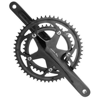 China Cruisers Bike Parts JIANKUN Road Bike Parts JIANKUN Hollow Crank 130BCD Double Disc 20/22 Speed Folding 39-53T Chain Ring Road Double Set PartsBicycle Cra for sale