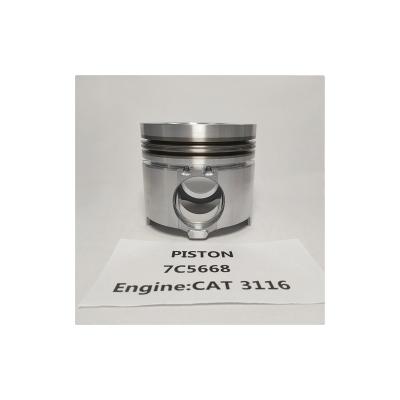 China Engine Cylinder Piston 7C-5668 7C5668 For Caterpillar Machinery Engines 3116 Customized for sale