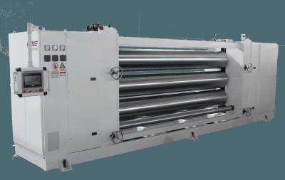 Chine Correction automatique de la ceinture 1500GSM 2 de rouleau de textile de machine simple de calendrier à vendre