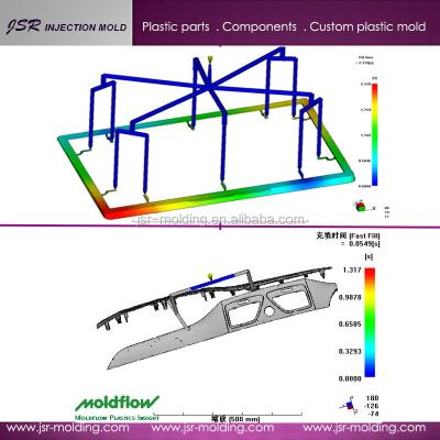 China Customized Plastic 3D Mold Design and Mold Flow Analysis Software for Car Parts for sale