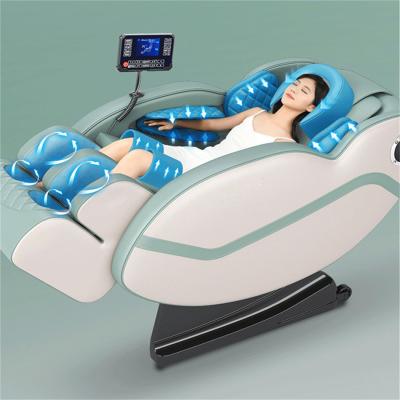 China 2022 Full Body Body SL 4D Voice Control Weightless Design Massage Chair for sale