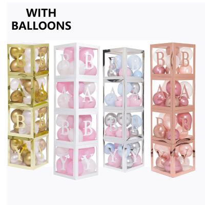 China Birthday Decor First Birthday Centerpiece Decor Supplies For Boys And Girls Gender Reveal Backdrop Baby Shower Boxes Balloon Party Decorations for sale