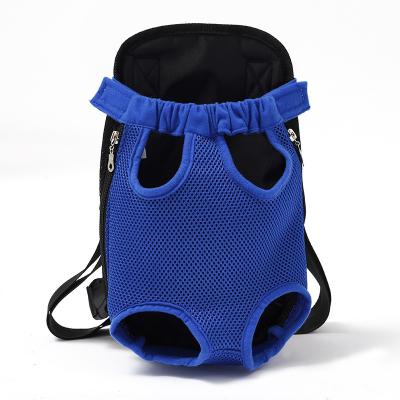 China Hot Selling Front Bag Mesh Backpack Outing Shoulder Travel Durable Portable Dog Backpack Dog Carry Bag for sale