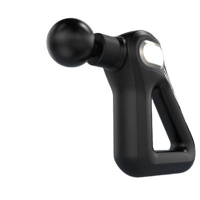 China Hot Sale Mini Body Massage Gun 6 Heads and 30 Speed Massage Gun 4th Generation Deep Tissue Massage Gun for sale
