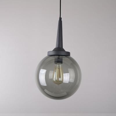 China Modern Kitchen Island Black Iron Led Nordic Clear Modern Plexiglass Restaurant Hotel Lamp E27 Decorative Hanging Shade Pendant Lights for sale