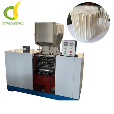 China Fold Straight Straws Milk Paper Straw Bending Machine High Speed Plastic Straw U Shape Making Machine for sale