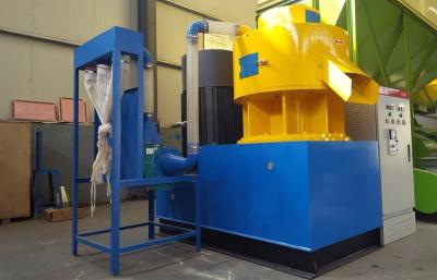 Chine ligne de granule de cosse de riz, chaîne de production complète de granules avec la capacité 1T/H~5T/H à vendre