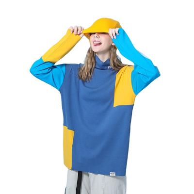 China Breathable Vintage Cotton Streetwear Shirt Design Spring Warm Heavy Rqound Neck Plus Size Full Sleeve Shirt for sale
