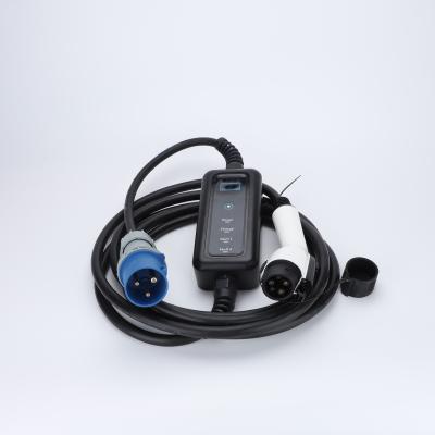 中国 3.5KW-22KW ホームステーション用のポータブルEV充電器 出力電圧 110-380V 自動車充電器 販売のため
