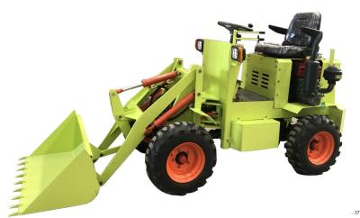 China High Strength Electric Starter Diesel Small Wheel Loader HTML18 for sale