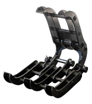 China Acessórios de grande resistência Mini Excavator Grapple 21.35kg do equipamento de construção à venda