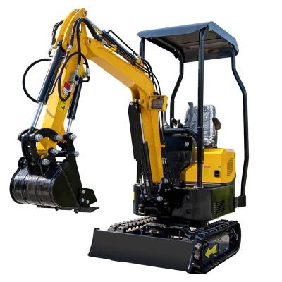 China 1000 kg HT-10CZ Mini Excavator Opcional BRIGGS STRATTON YANMAR Motor para versátil à venda