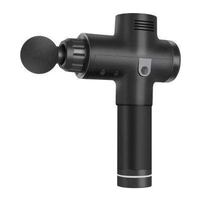 China Dropshipping Mini Handheld Body Massage Gun Percussion 30 Speed Muscle Massage Gun for sale