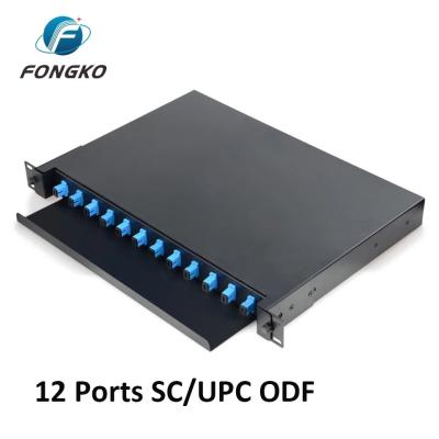 中国 パッチ盤のパッチ・コード繊維のOdf (Sc/Upc)の12F港 販売のため