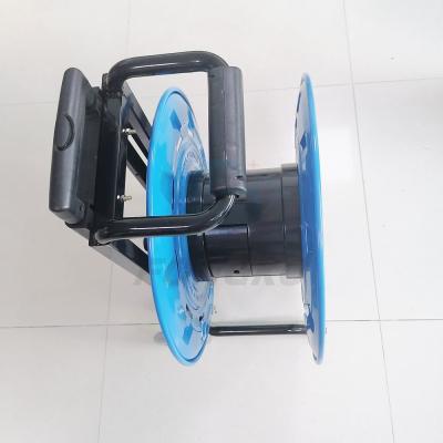 Chine chariot pliable d'enrouleur de câbles de bobine en métal de 460mm avec la libération et le frein de câble à vendre