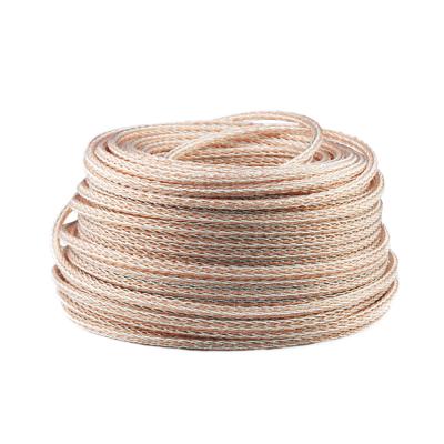 China YYAUDIO Car High Fidelity 8AC Speaker 7N OCC Audio Cable and Silver Plated OCC Speaker Cable for sale