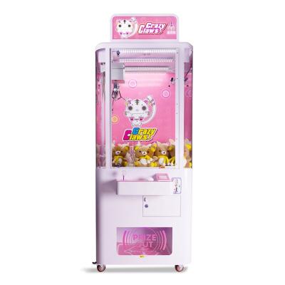 China Metal Crazy Claws Crane Machine Hook Toys Coin Operated Game Machines Dolls Vending Machine Claw Crane Game For Sale China Factory for sale
