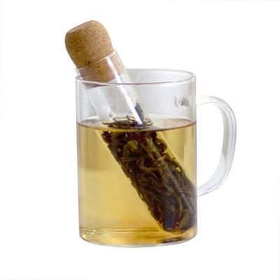 China WITH LID YOYO Tea Infuser Wholesale Eco Friendly Unique Tube Shape Durable Borosilicate Glass Transparent Accessories CLASSIC Kitchen for sale