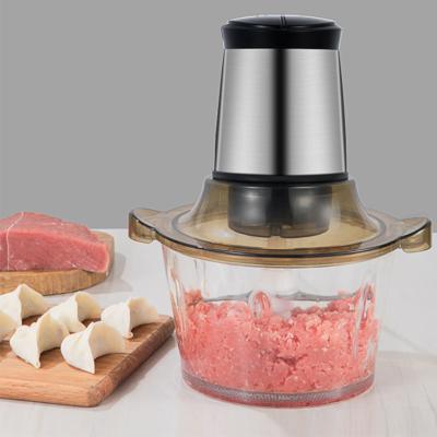 China Small Mini Outdoor Home Use Kitchen Tool Multifunctional Electric Food Cleaver Choppers for sale