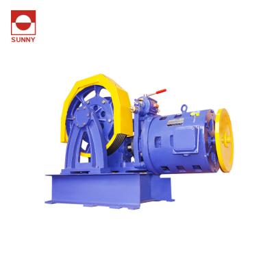 China Passenger / Freight Elevator Parts / Geared Traction Machine With AC Motor (SN-TMYJ210A) SN-TMYJ210A for sale