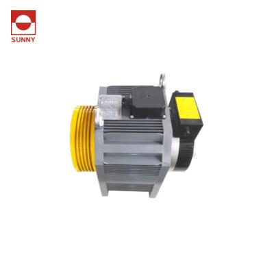 China Modern elevator gearless machine for passenger elevator parts for sale