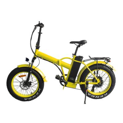 China Rear Motor Brushless 48v Electric Bike Folding Electric Bike 48v 500w 36V 350W for sale