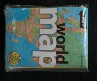 Китай High Flexibility And Tear Resistant Stone Paper Printing Map Printing With Elastic Band продается
