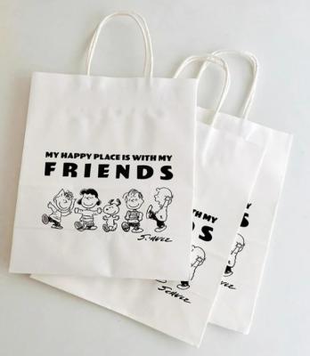 China Waterproof Stone Paper Packaging With Custom Logo Offset Printing Tear Resistant Paper Bag en venta