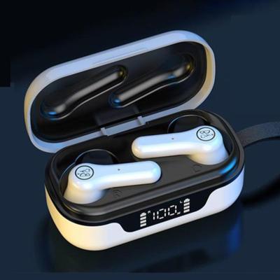 China High quality ANC TWS Wireless Earphones 5.1 Gaming Earbuds LED Display Hifi Headphones Super Battery Life Earset PK F9 i12 for sale