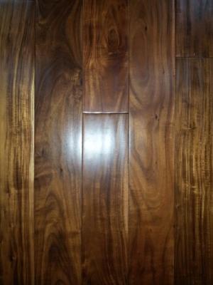 China Acacia Solid flooring, Satined Color for sale
