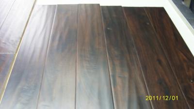 China Acacia Solid flooring, walnut color for sale