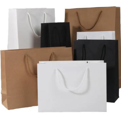 Chine Sacs de magasinage imprimés sur mesure Sacs en papier réutilisables avec logo à vendre