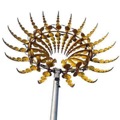 China Europe large custom outdoor sculpture timelapse person ss kinetic infinity kinetic sculpture kinetic sculpture electric for sale
