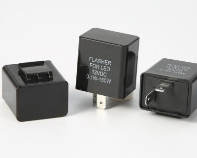 China ABS Material Auto Control Device Flasher Relay Sealed Black Light Switch for sale