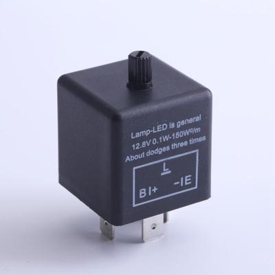 China Factory Direct Stable Performance 12.8v Sealed Adjustable Indicator Flasher Relay for sale