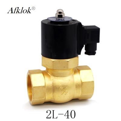 Chine Appliqué normalement fermé de vanne électromagnétique de vapeur d'AFK à la vapeur de gaz liquide à vendre