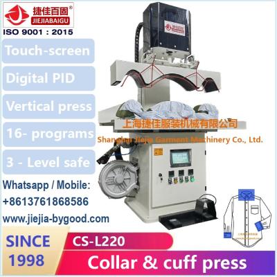 Chine Presse à mouler libre de ride à haute pression de chauffage électrique pour le collier/manchette de chemise à vendre