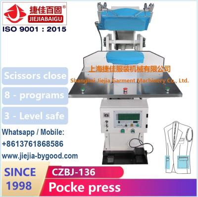 China Vertical Automatic Blouse Garment Pressing Machine Aluminium Steam Press for sale