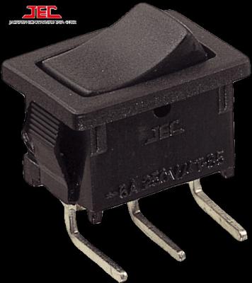 China S.P. Mini Rocker Switch JEC RLEIL ROCKER SWITH 606 Series SPST SPDT Single Color ON-OFF Pole 2pin 3pin Switch for sale