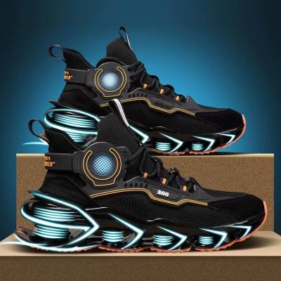 China Wholesale New Model Soft Sole Breathable Men Running Sport Shoes Sole Model for sale