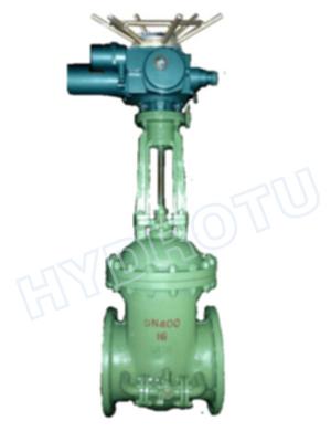 中国 DN500mmはゲート弁手動/電気制御弁が付いているフランジを付けたようになりました 販売のため