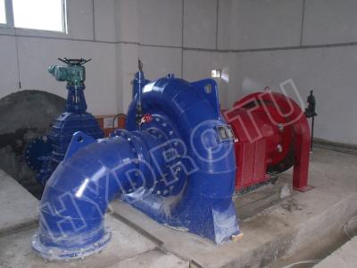 China turbina hidráulica de Francisco del pequeño eje horizontal 200KW, generador de turbina del agua de Francisco en venta