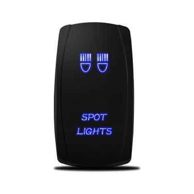 China Rocker Switches ON-OFF 6 Pin Hot Sale 12v 24v rv Utv Atv Marine Spot Lights Rocker Switch for sale