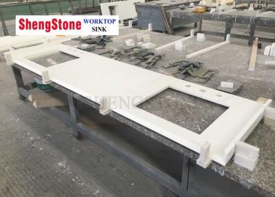 China Las encimeras de cristal de la vanidad de la alta dureza/los materiales nanos de Worktops Microlite clasifican aduana en venta
