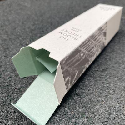 China Lipstick Square Recycled Paper Packaging Box Makeup Tools Gift Cardboard Pakcaging for sale
