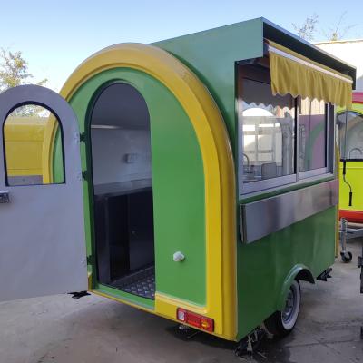 China Portable Food Catering Trailer Fully Equipped Mobile Kitchen Easy Maintaining for sale