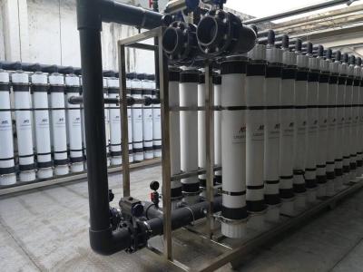 China 99% Turbidity Removal Rate Ultrafiltration System with 100m3/hour Capacity and Pretreatment UF Treatment Process for sale