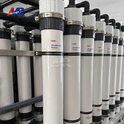 China Industrial Microfiltration Ultrafiltration System with 0.2-0.02um Micron and 10-100m3/hour Capacity for sale