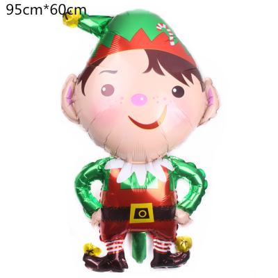 China Advertising Toy Cheap Price Variety Of Styles Foil Christmas Balloons For Christmas Decoration for sale